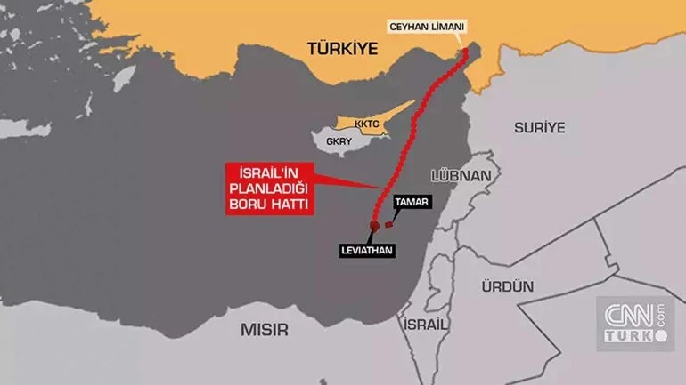 Χουριέτ: Οι ΗΠΑ θέλουν να δημιουργήσουν ενεργειακό διάδρομο που θα συνδέει Τουρκία και Ισραήλ